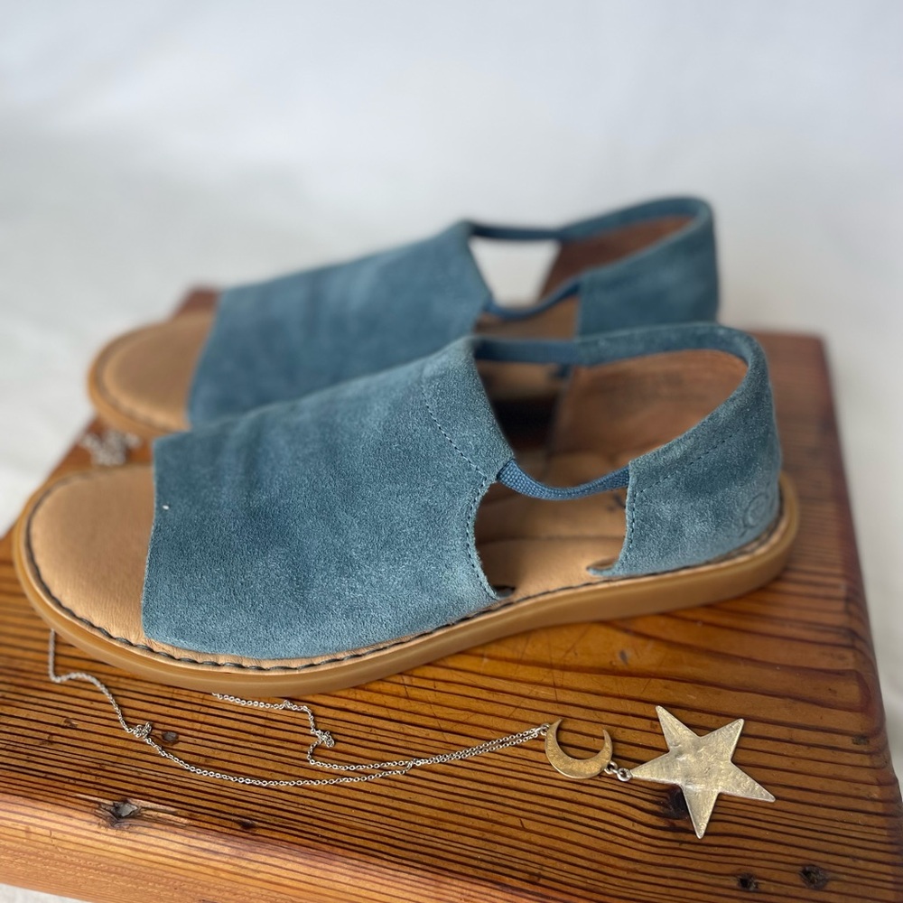 Leather Born Cove Modern | Hand-finished Real Suede Slip-ons | Size 7 | - Picture 2 of 12